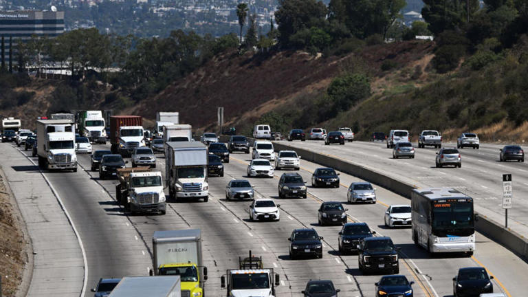 405 Freeway traffic: Sepulveda Pass lane closures March 16 to 23