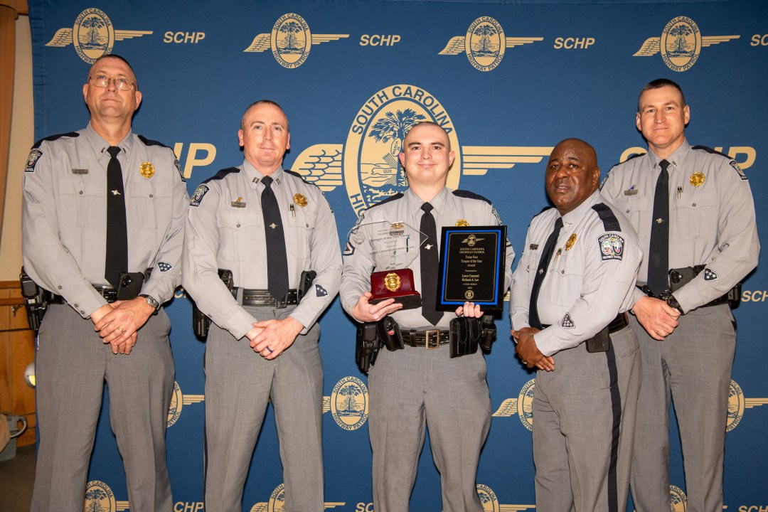 South Carolina trooper honored as 'Trooper of the Year' after stopping ...