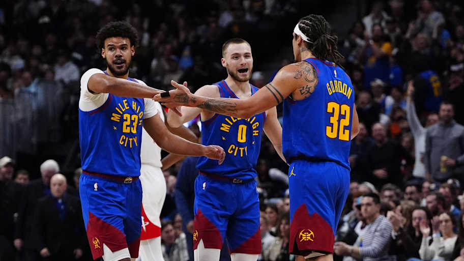 Nuggets’ David Adelman reacts to Cam Johnson’s big night vs Rockets