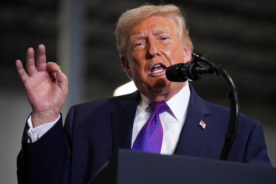 Trump insists oil price hikes are good for US as it hits $100 a barrel ...