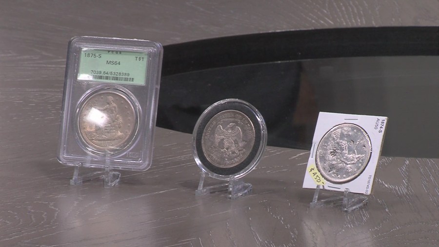 History of the US trade dollar with the Albuquerque Coin Club