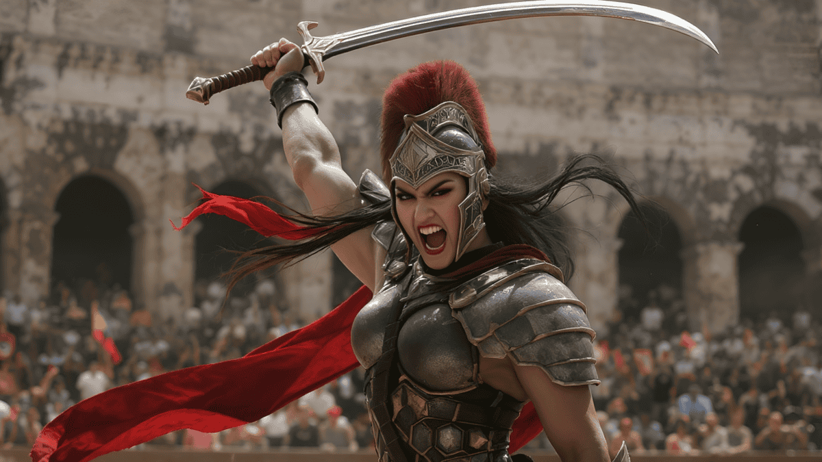 Explore the world of Gladiatrix, the female gladiators of Rome