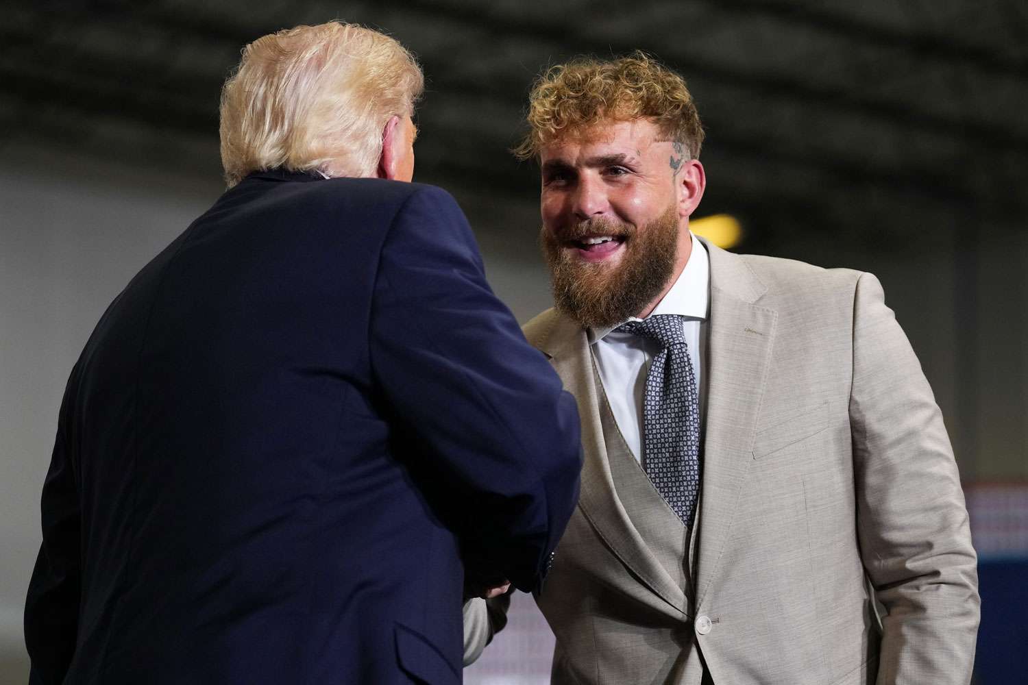 Donald Trump offers Jake Paul his 'complete and total endorsement' if ...