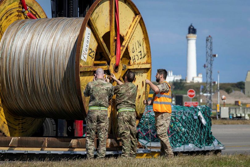 Homes evacuated as 'suspicious package' found at major RAF base
