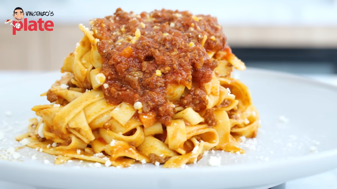 Easy high protein Bolognese sauce with big flavor