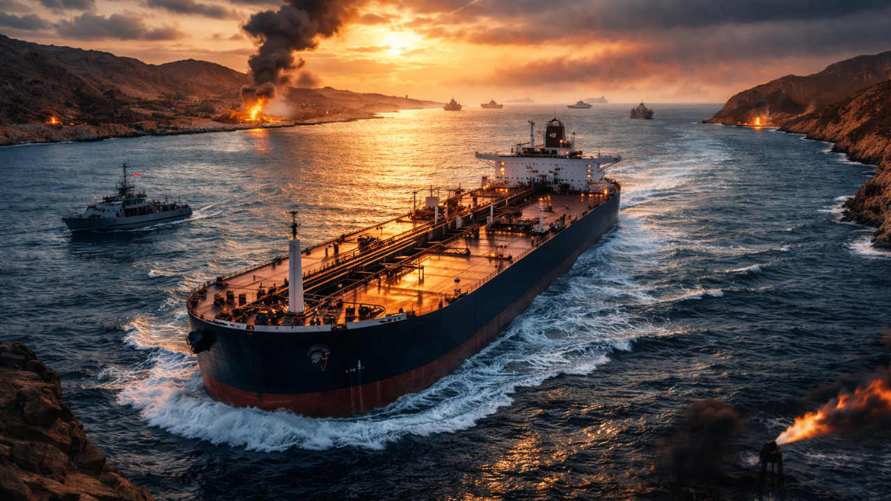 Why Iran’s oil is still flowing through the Strait of Hormuz