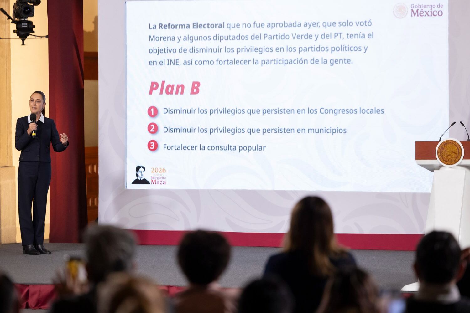 Aún con el plan B de la reforma electoral impulsada por Sheinbaum, PT y ...
