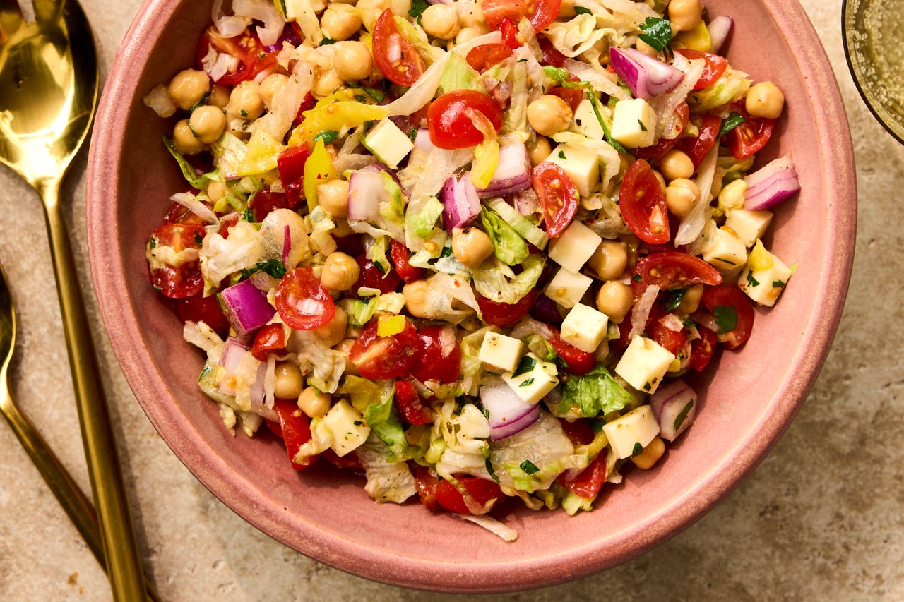 A recipe image of Chopped Italian Chickpea Salad.