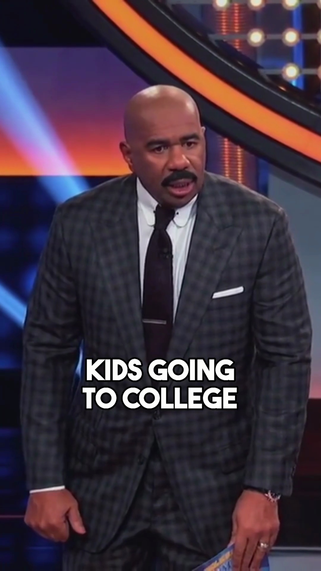 Steve Harvey’s family puts him on the spot on Celebrity Family Feud