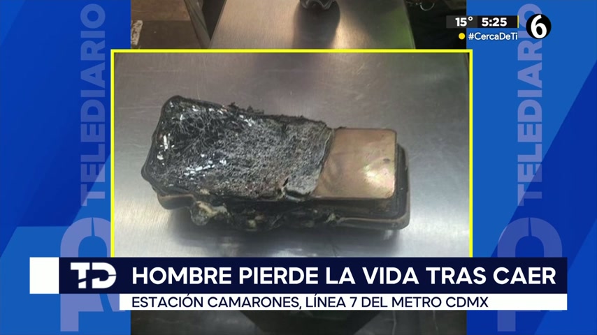 Hombre muere tras caer de las escaleras en la estación Camarones del ...