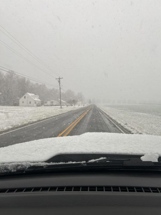 Photos: Snowfall surprises Central Virginia after warm weather