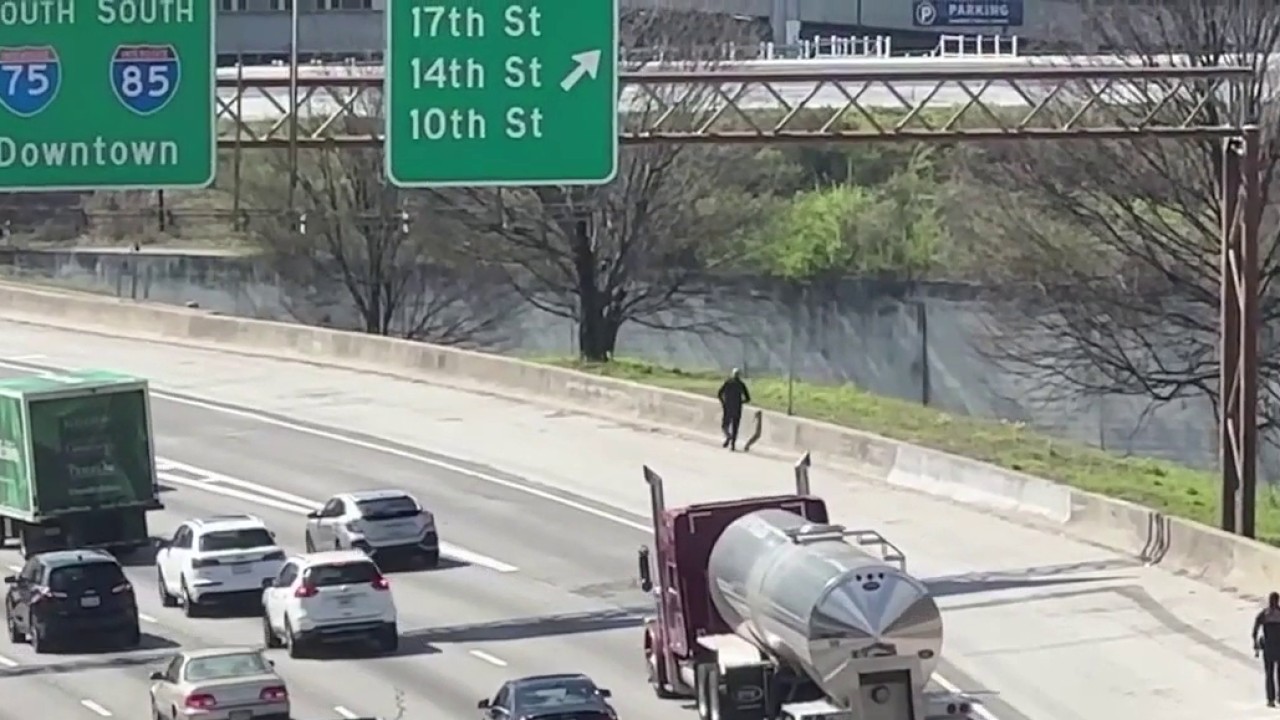Man arrested after leading police on chase in Midtown Atlanta