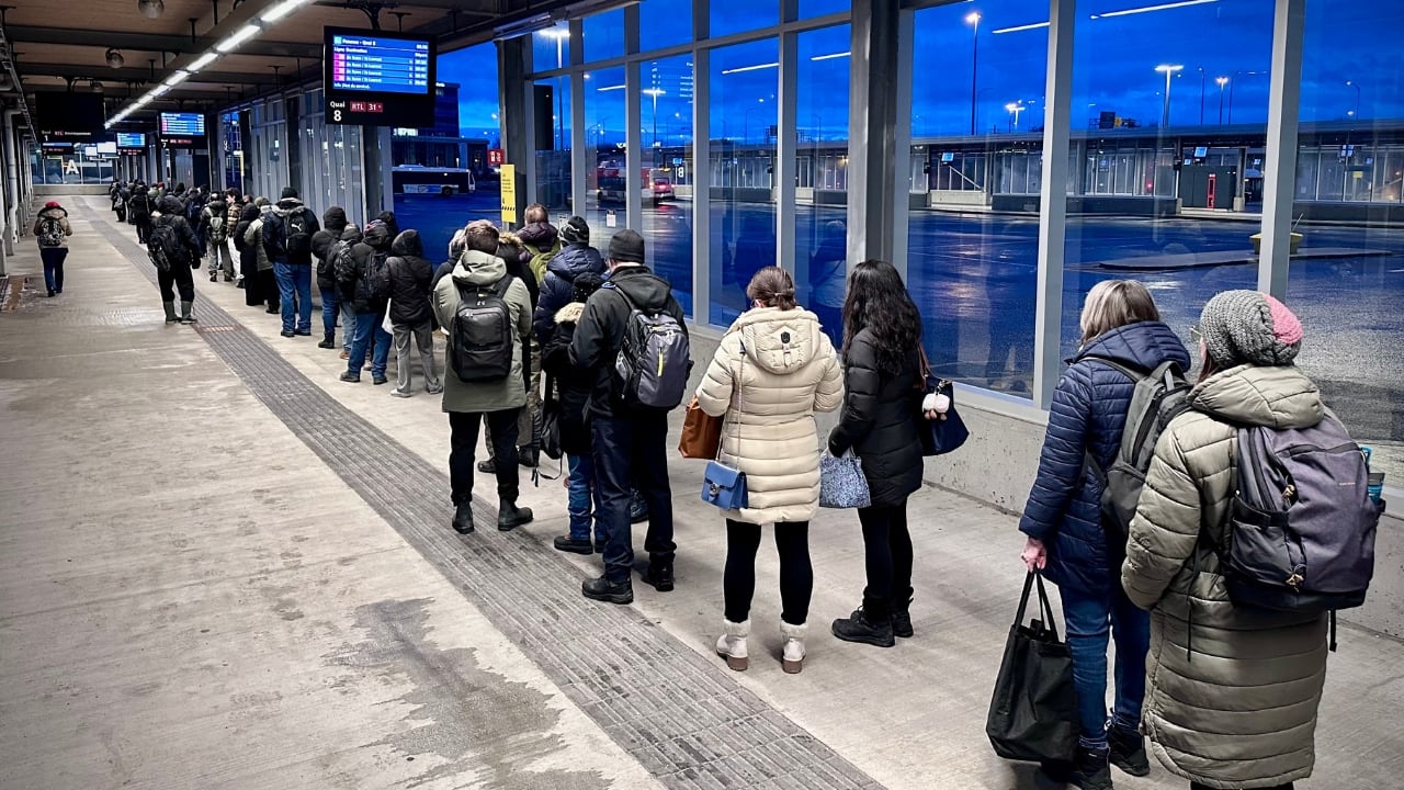 REM riders not really surprised as freezing rain forces stations to ...