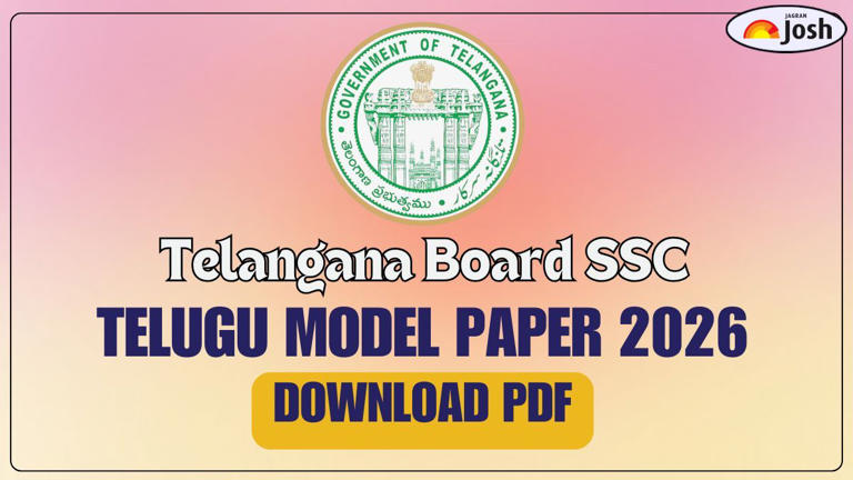 TS SSC Telugu model paper 2026: Download to check paper pattern ...