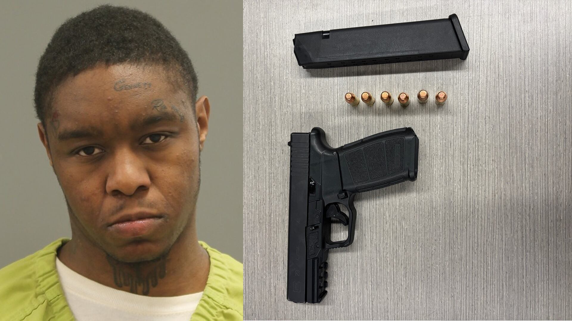 1 arrested on gun charges after traffic stop near Auburn and Central in ...
