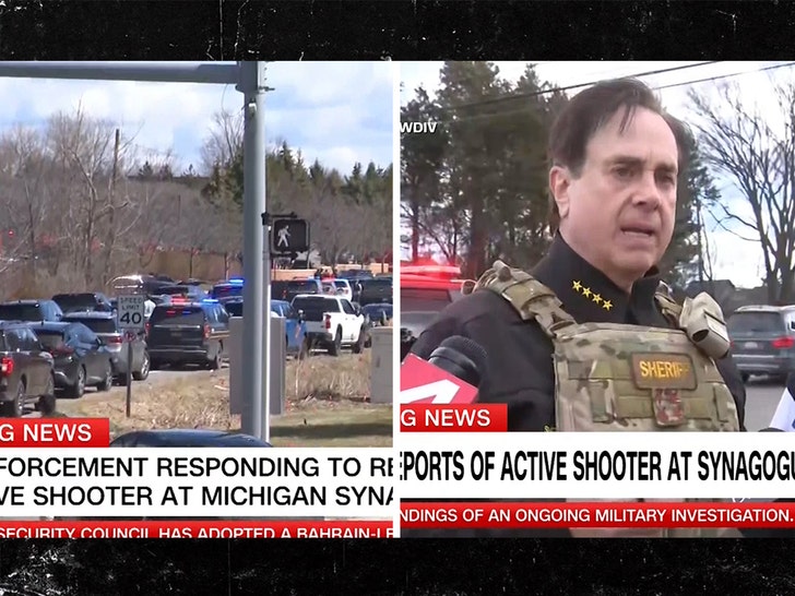 Police respond to reports of active shooter at Detroit-area synagogue