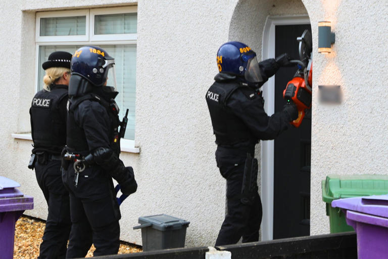 Gold bars, teeth and guns seized in 'unusual' drug gang crackdown