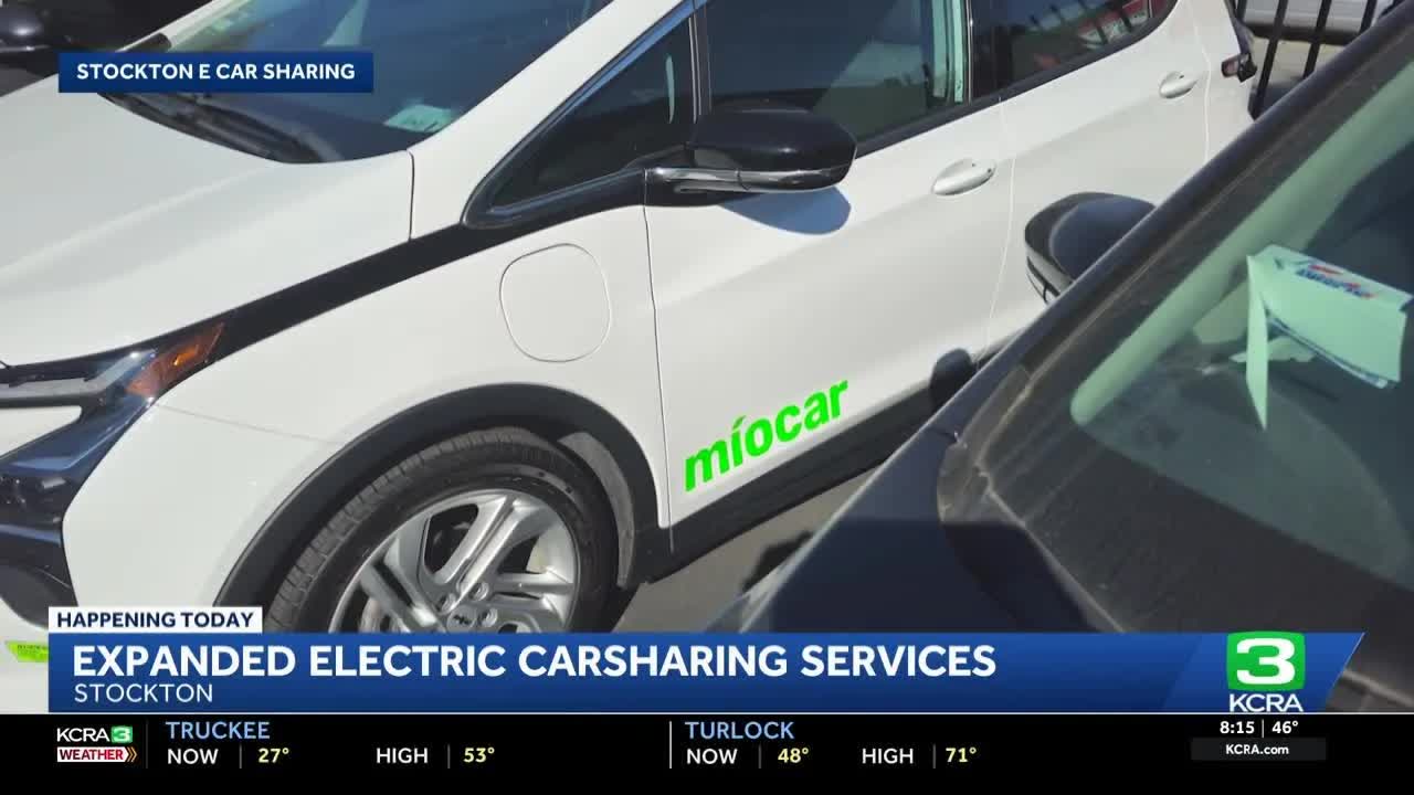 Stockton adds new fleet, charging stations for electric car-sharing program