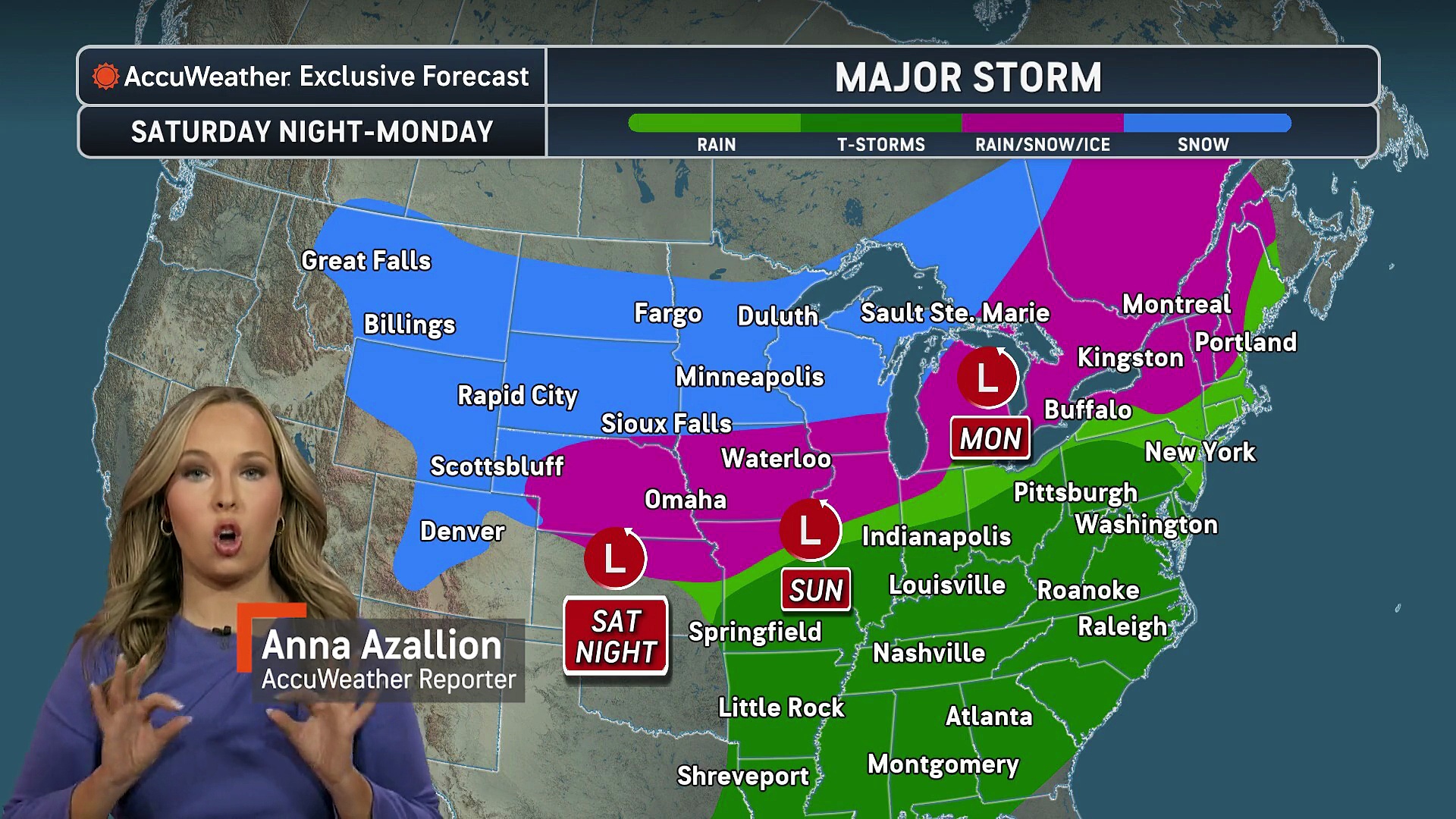 Blizzard conditions, tornadoes, hail and flooding all from one weekend ...