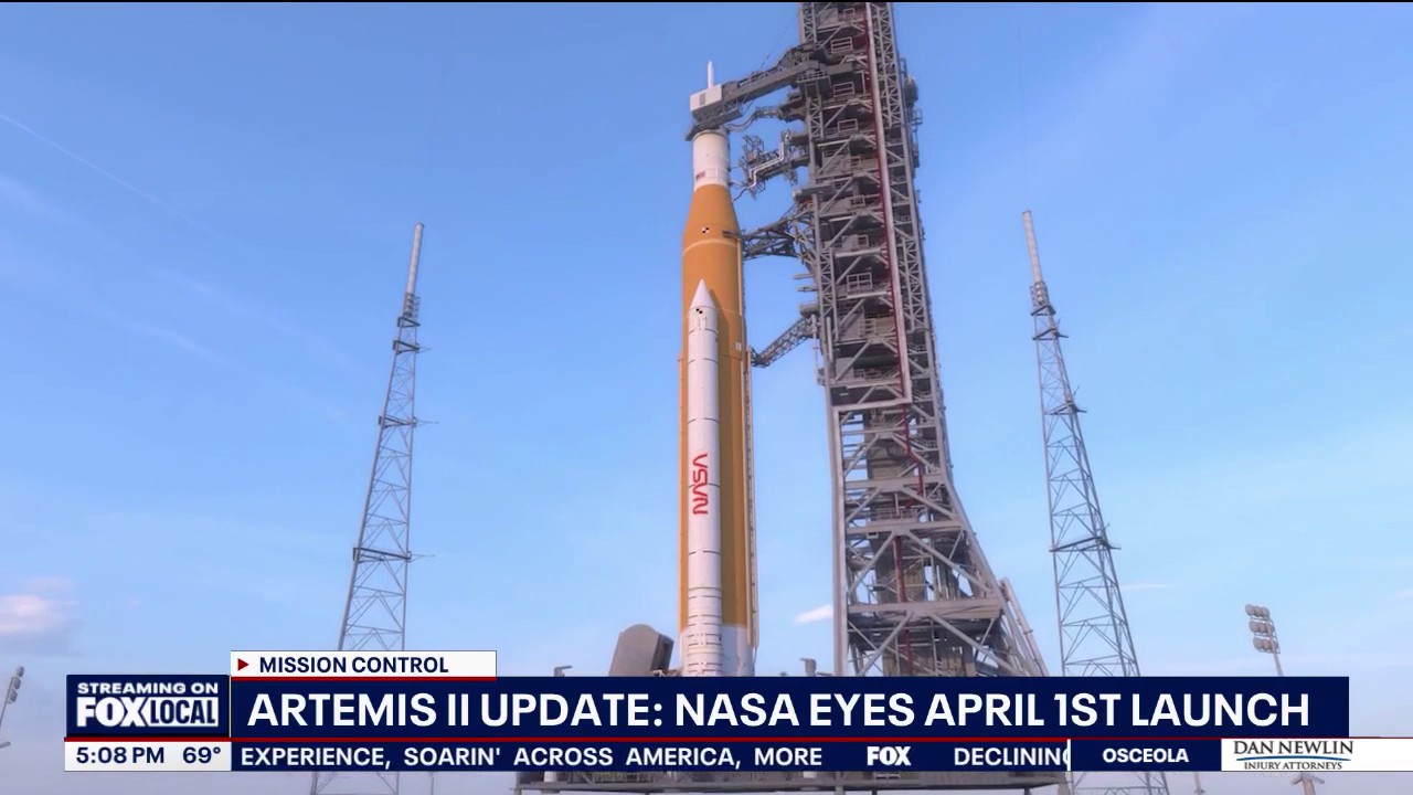 NASA plans Artemis II rocket rollout as early April launch eyed