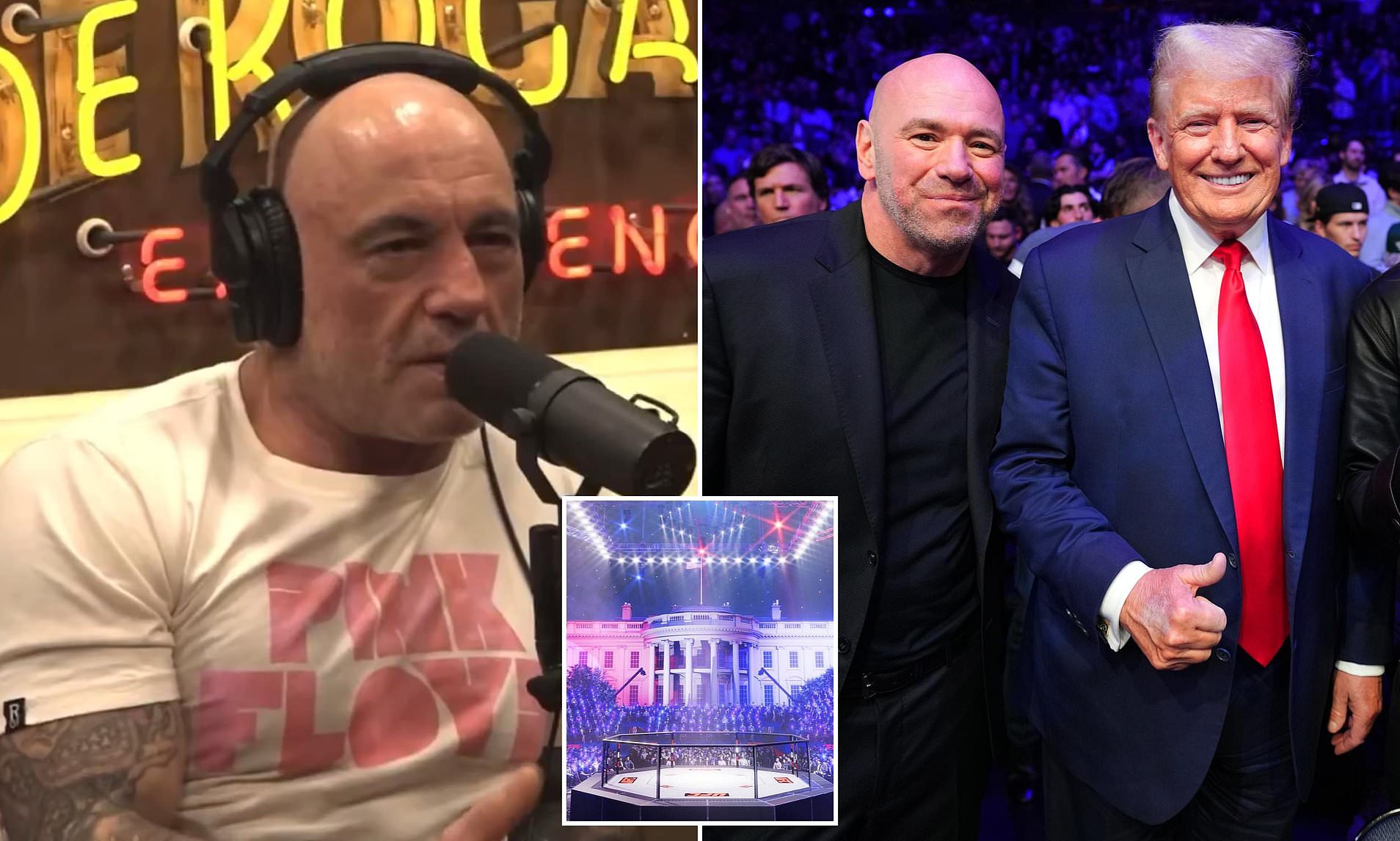 Joe Rogan fears White House will be targeted by Iran during UFC event