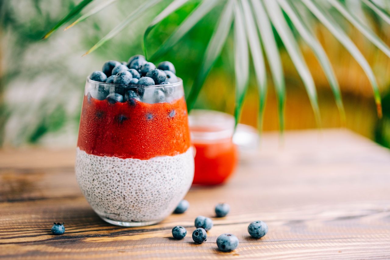 An image of chia pudding