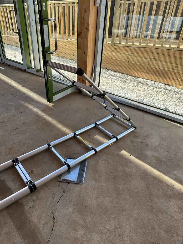 Electrician left with broken ribs after he fell from a ladder which ...