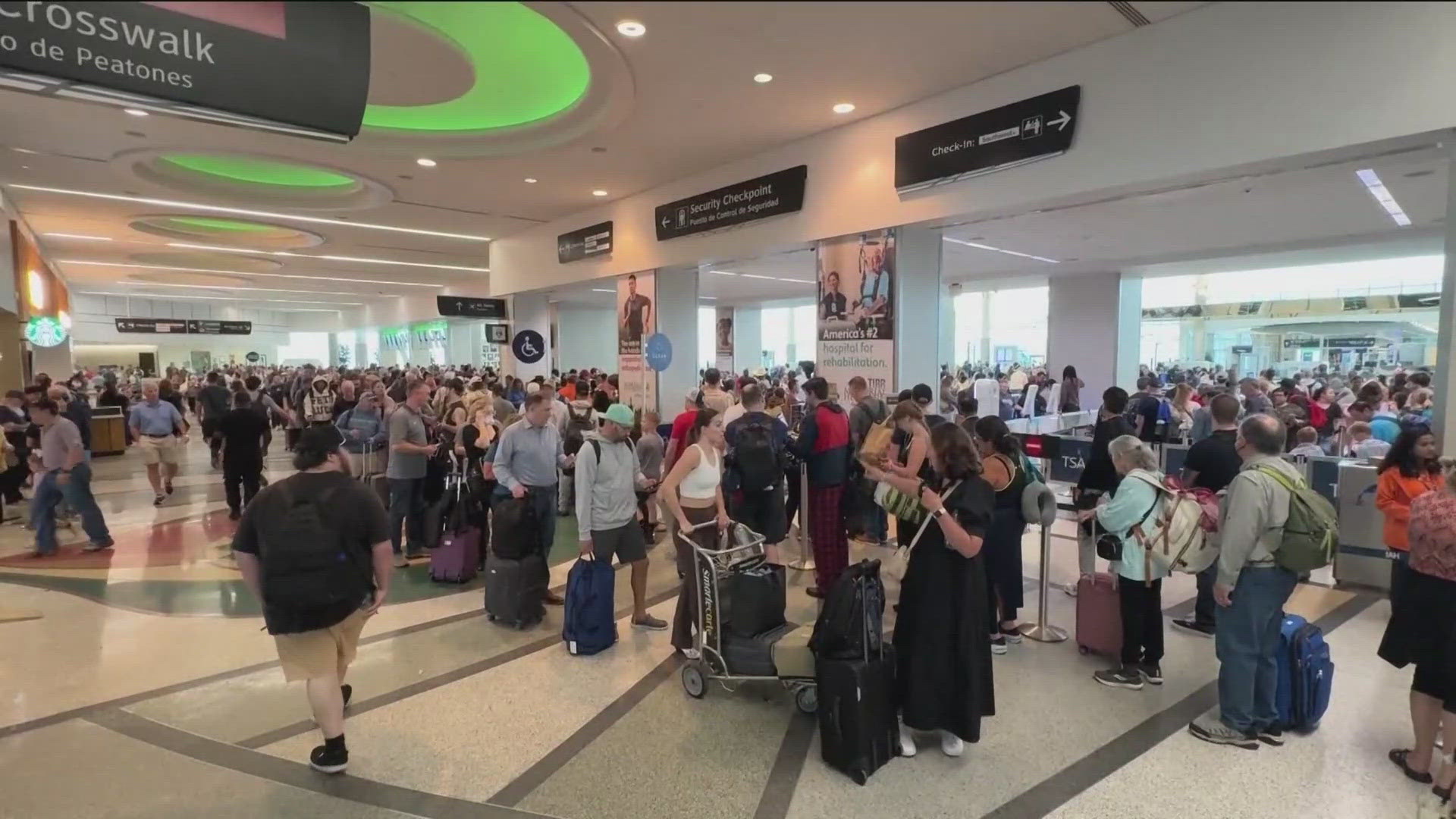 TSA officers face full missed paycheck amid partial government shutdown