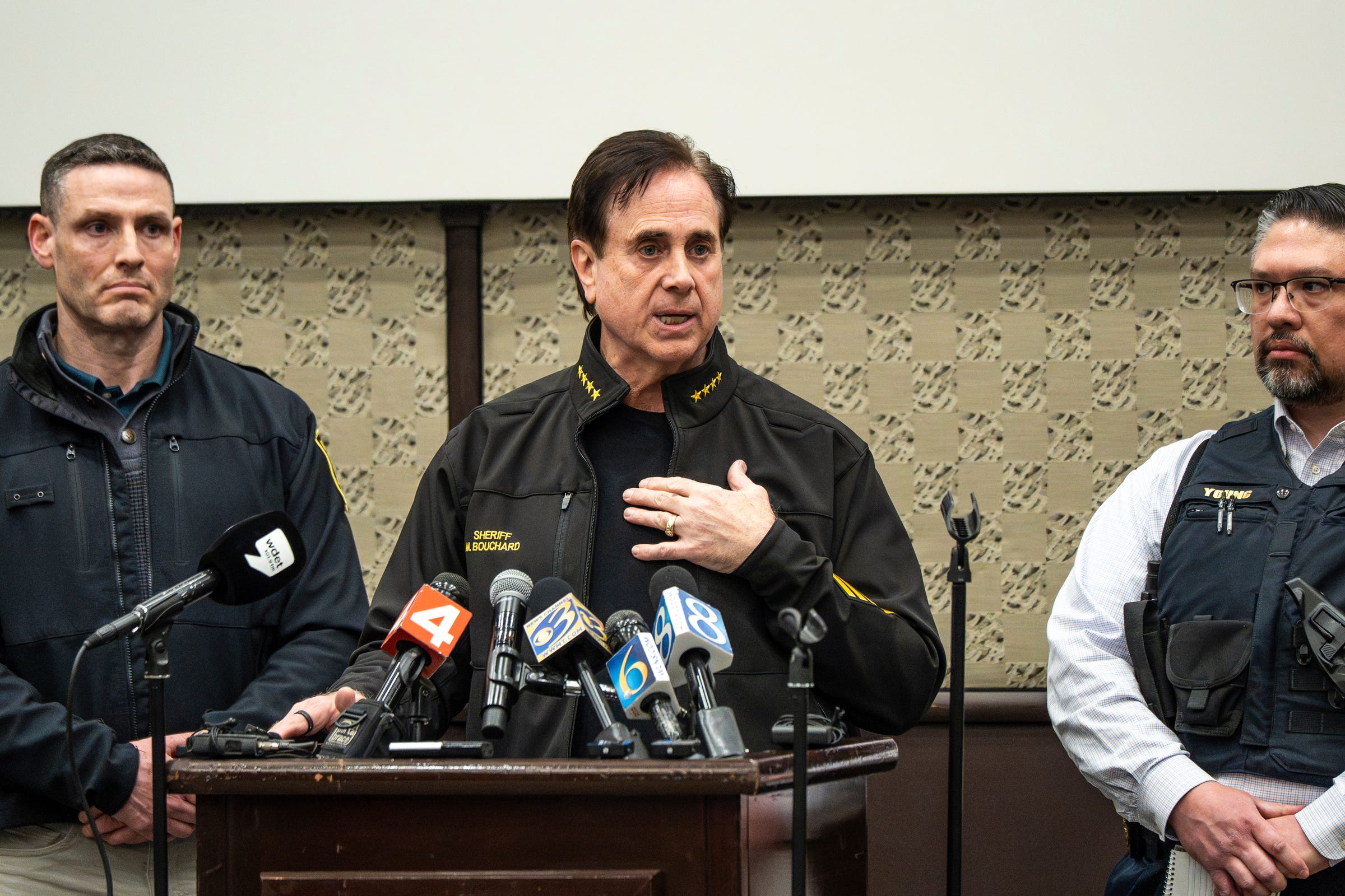 Temple Israel security guard, first responders treated at area hospitals