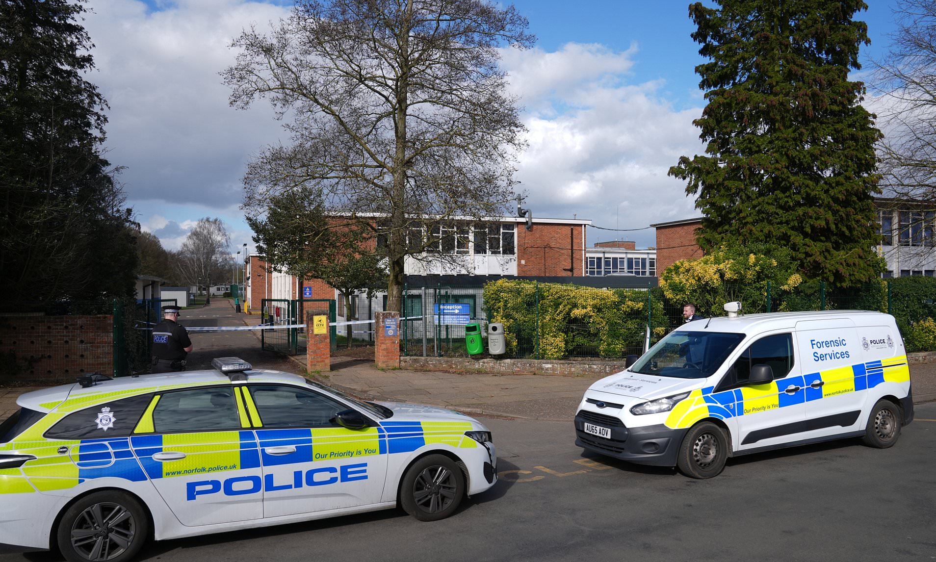 Boy, 15, charged with attempted murder after girl stabbed at school ...