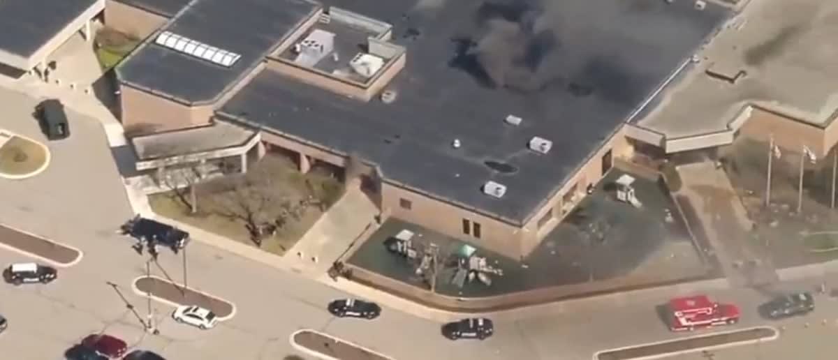 Security guard mows down active shooter who rammed explosives-packed ...