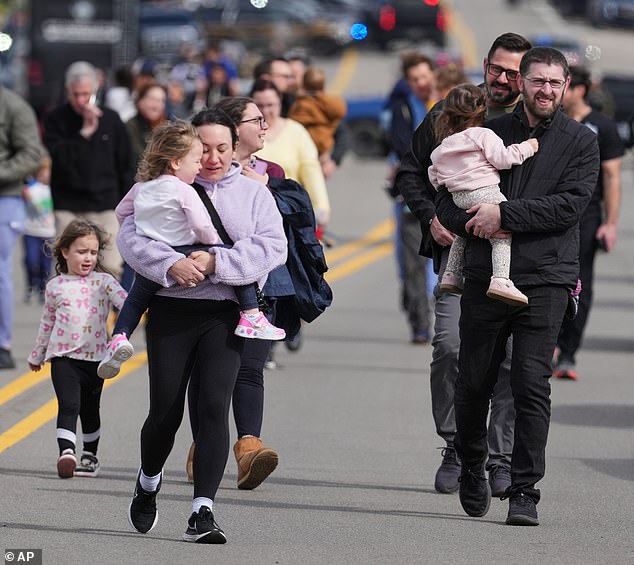 Shooter killed by security guard after driving truck into synagogue ...