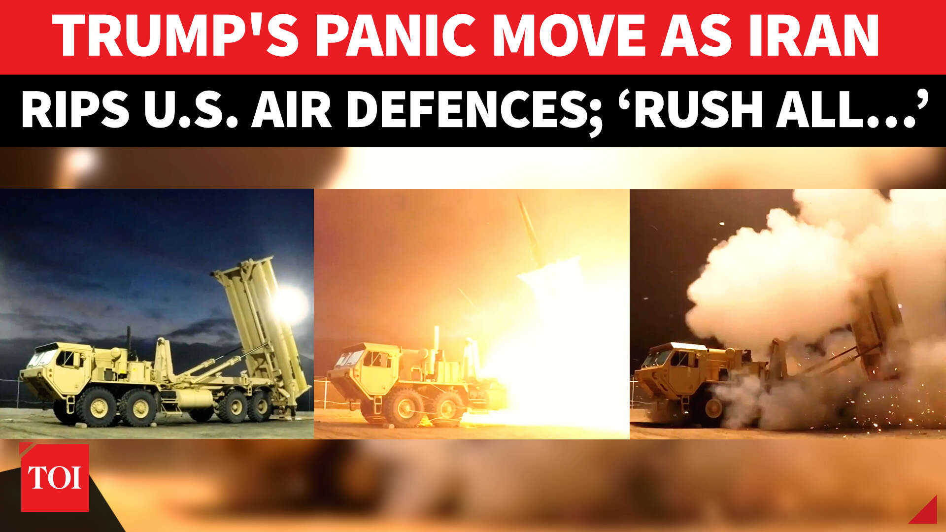 US shifting THAAD from Seoul to Mideast as Iran batters American air ...
