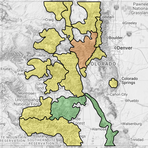 Avalanche danger remains considerable in Colorado's northern mountains ...