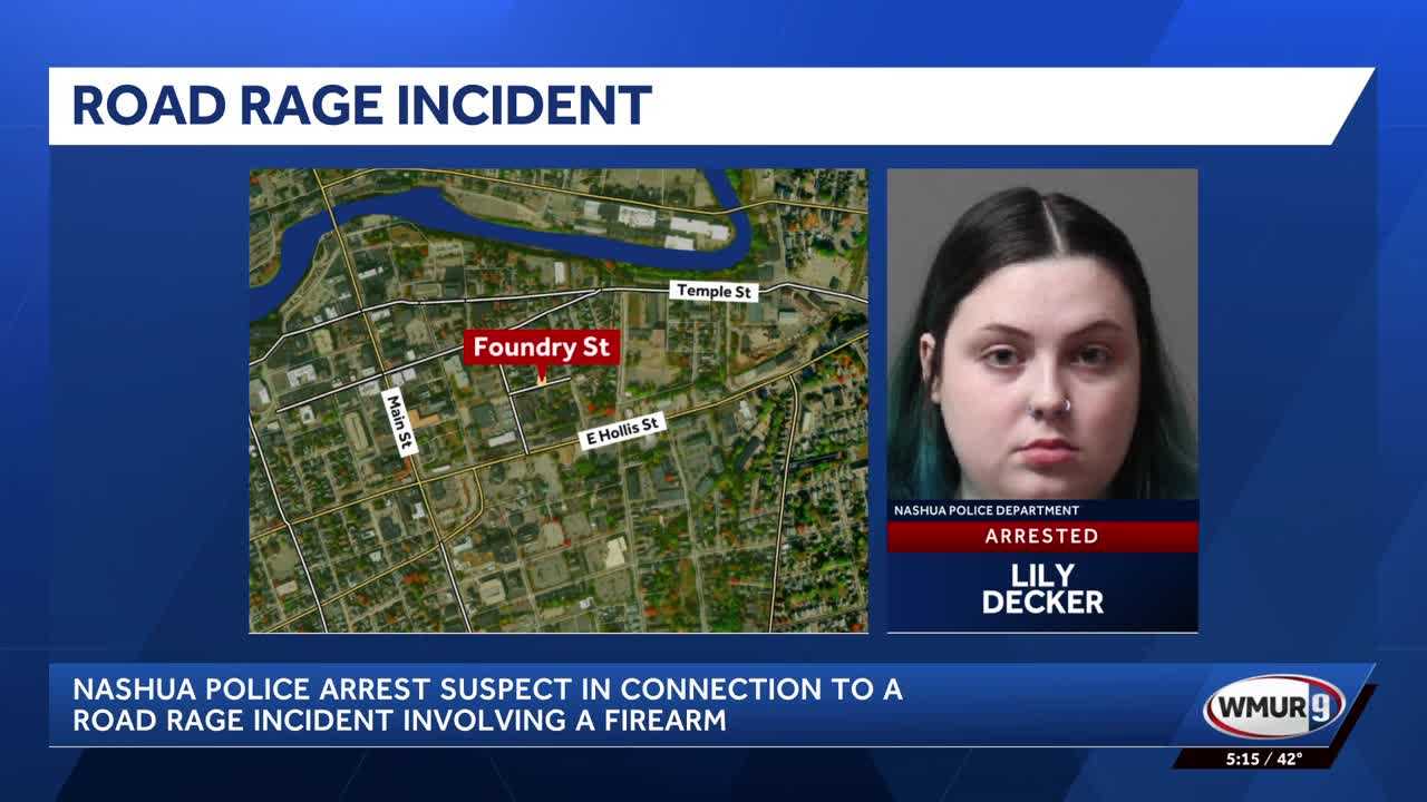 Nashua woman arrested after allegedly pointing gun at someone during ...