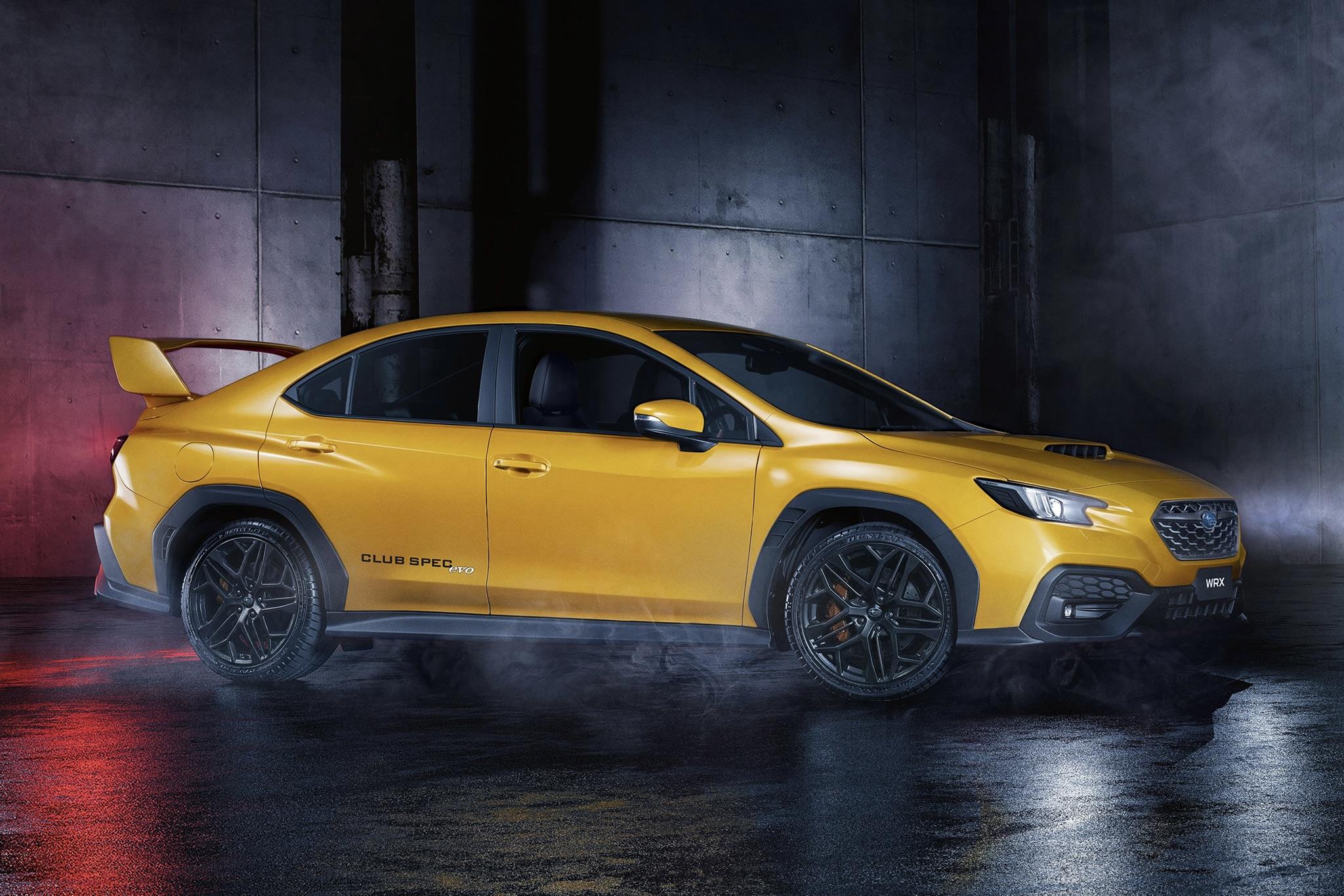 Subaru WRX goes yellow in milestone celebration