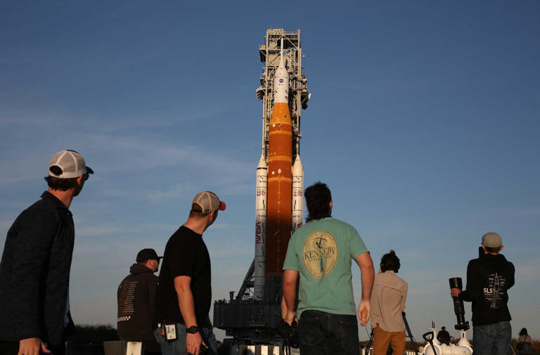 NASA targets April 1 as launch date for first human mission around the ...