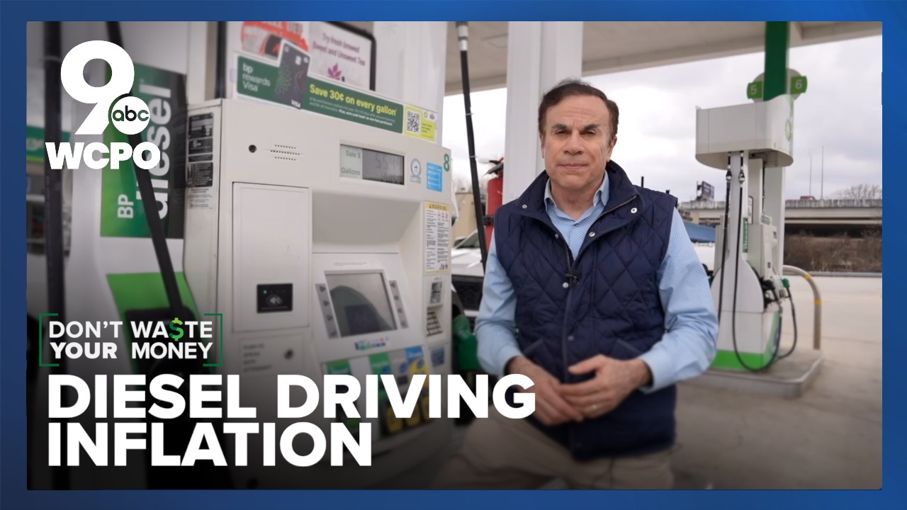 Soaring diesel prices threaten to raise prices on many consumer items