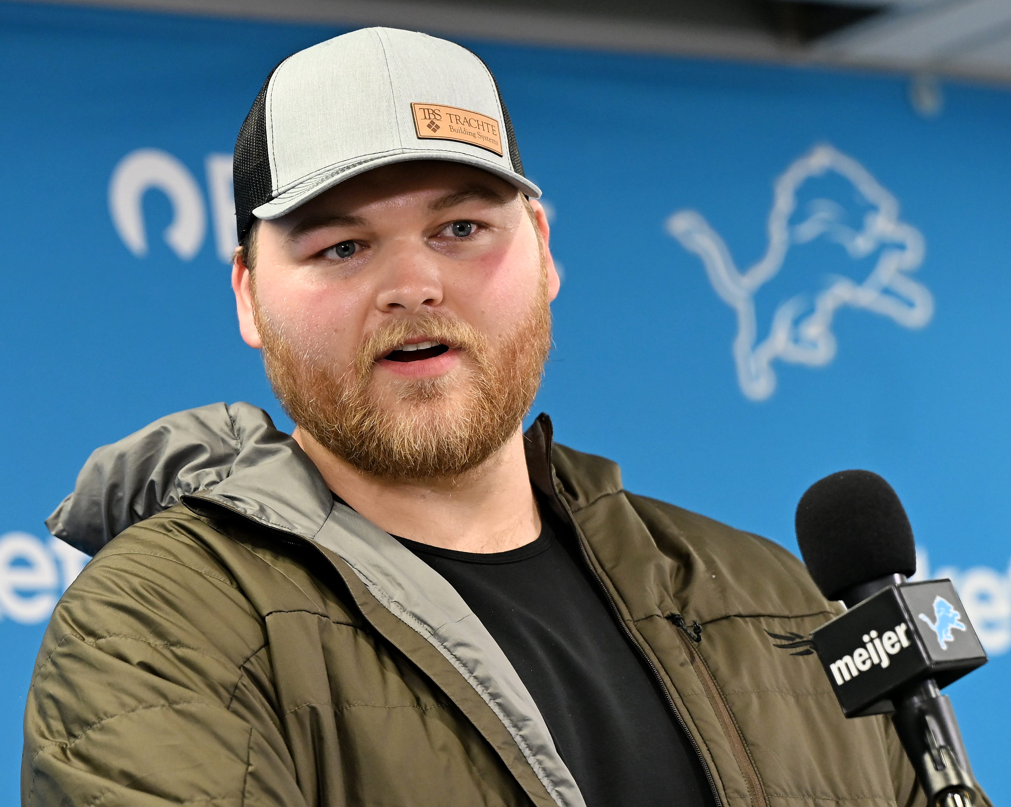 Detroit Lions center Cade Mays still 'on the rise' after breakout season