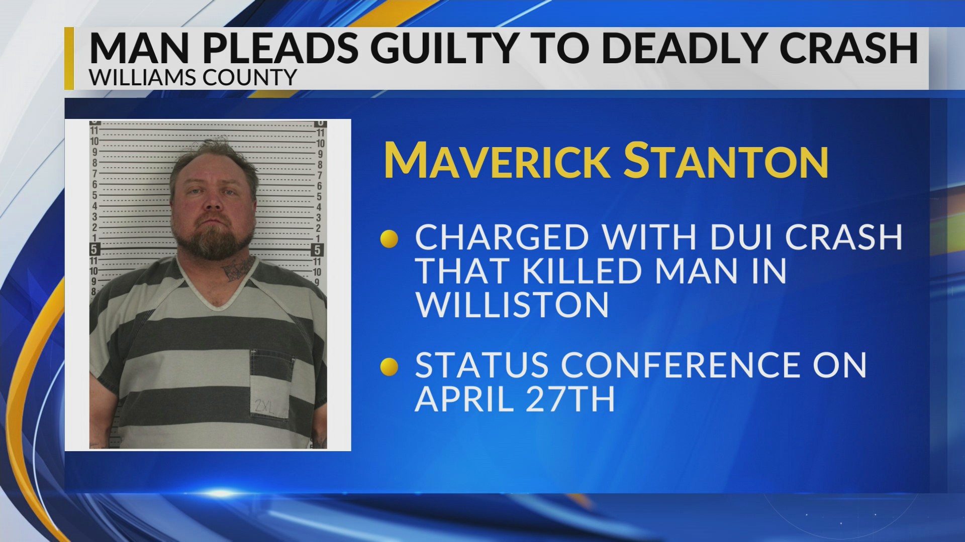 Man pleads guilty to deadly crash in Williams County