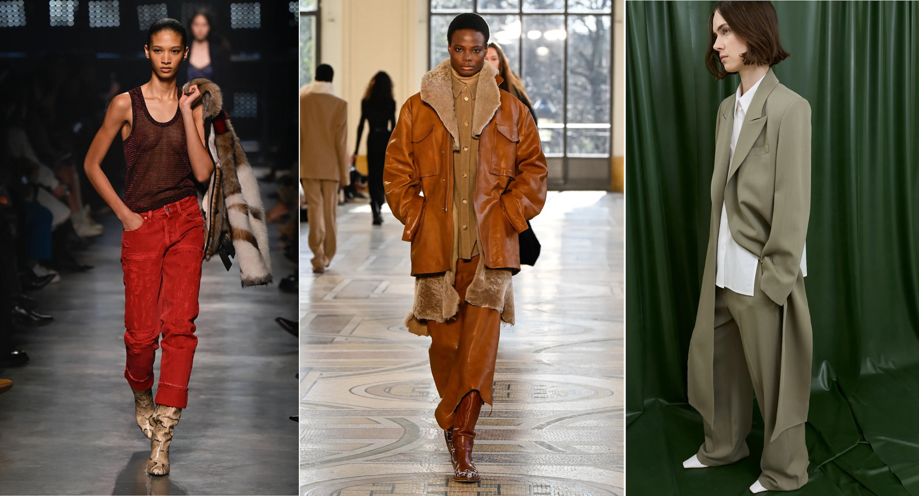 Grounding colors are trending for spring/summer 2028