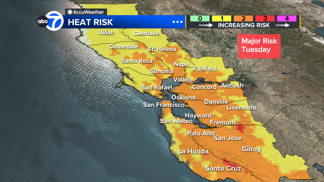 Bay Area to get hit with unprecedented heat that's sure to break ...