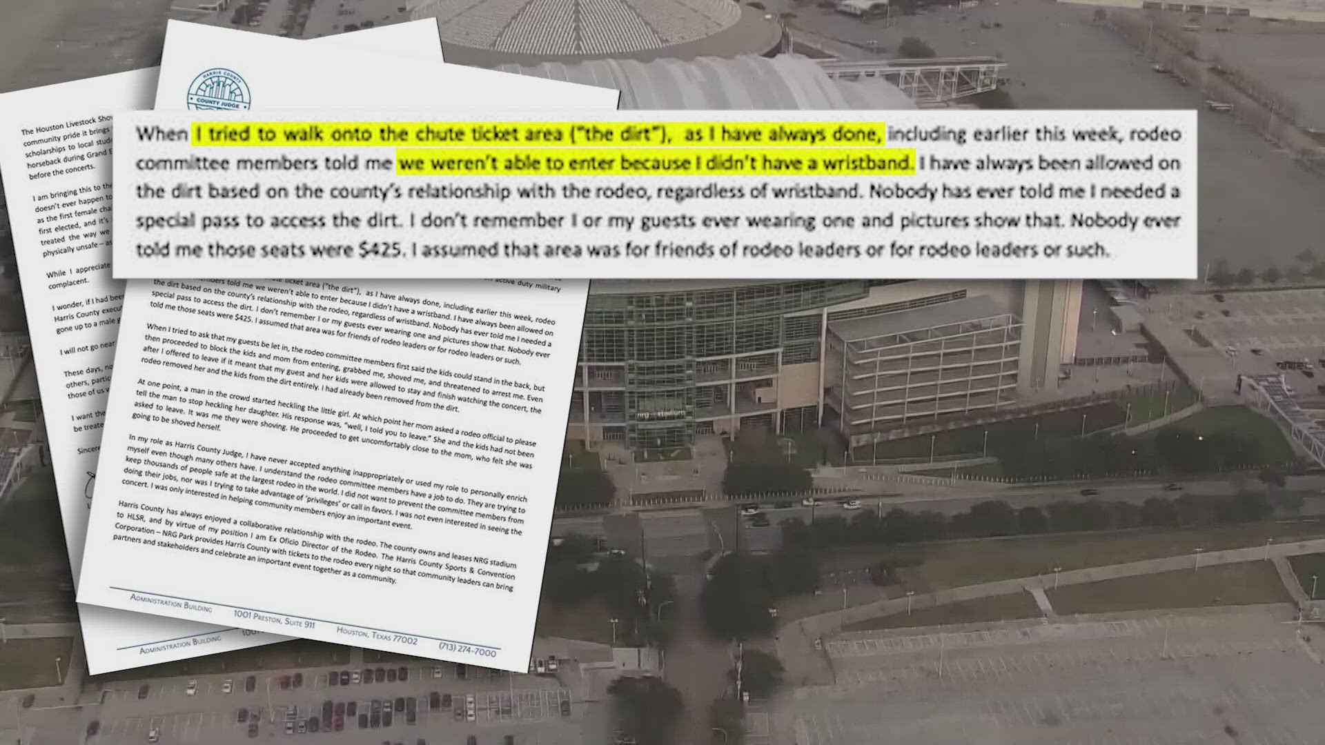 Houston Livestock Show and Rodeo fires back at Harris County Judge Lina ...