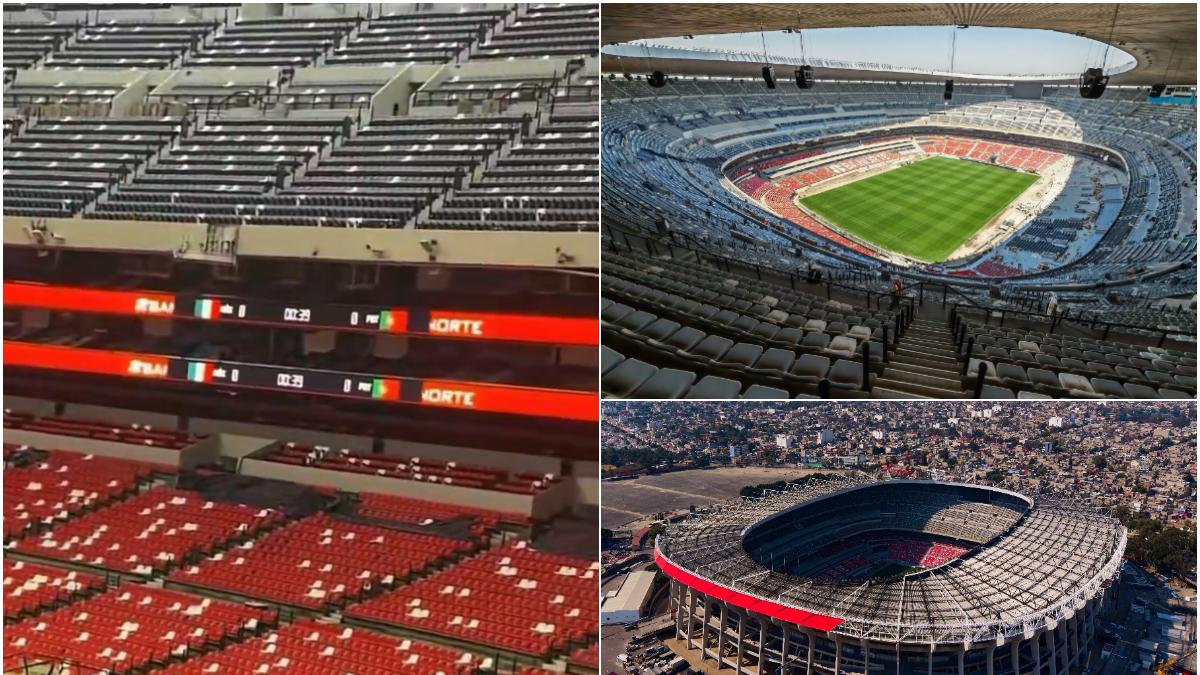 ¡Un espectáculo! Así luce el Estadio Azteca para el México vs Portugal