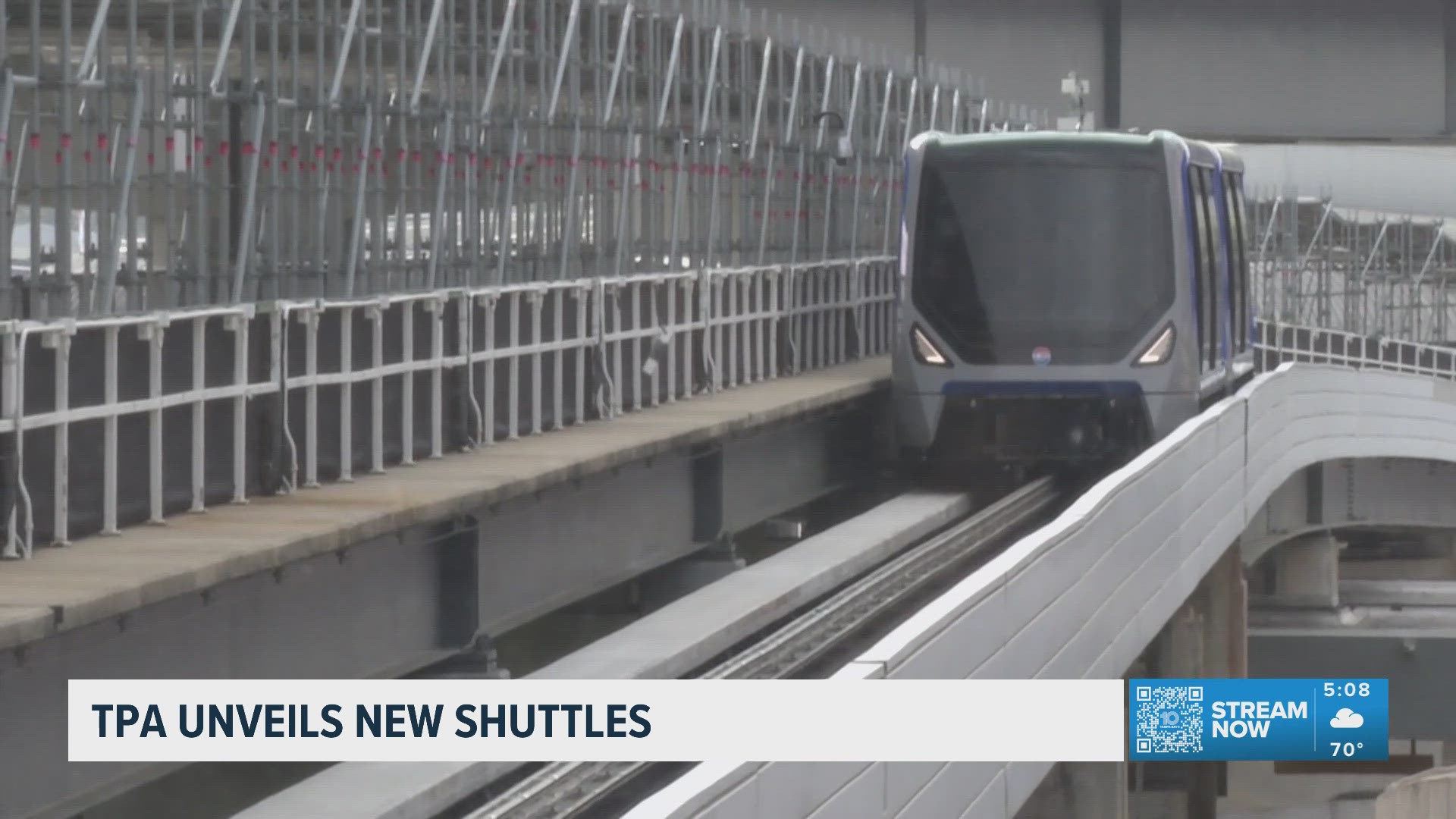 TPA unveils first-of-its-kind shuttles to begin transporting passengers ...