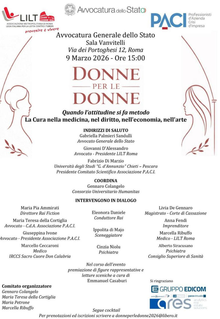 Donne per le donne, a Roma la prima edizione del premio