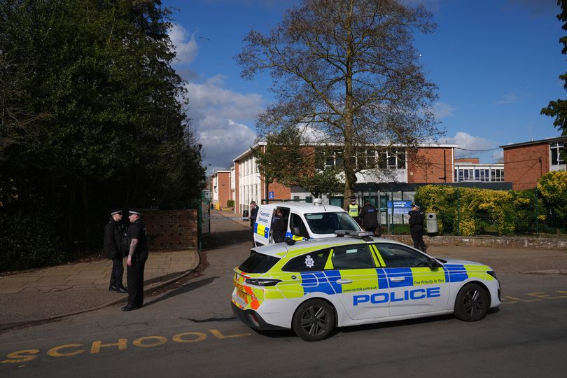 Teenager charged with attempted murder after Norwich school stabbing