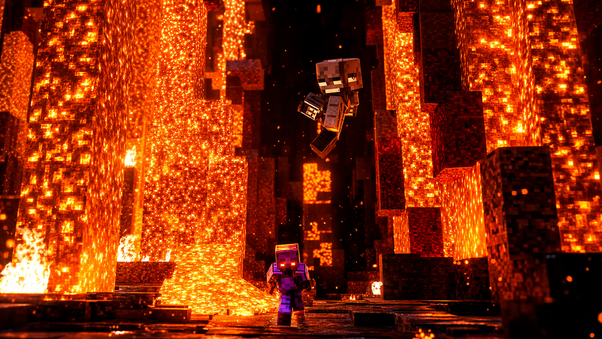 Visual Story Of A Crowned Character Minecraft Movie