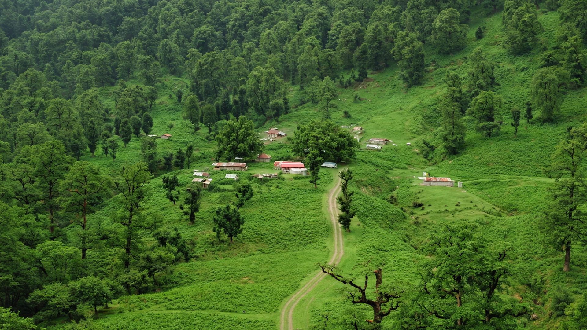 Could you live in this quiet mountain valley?