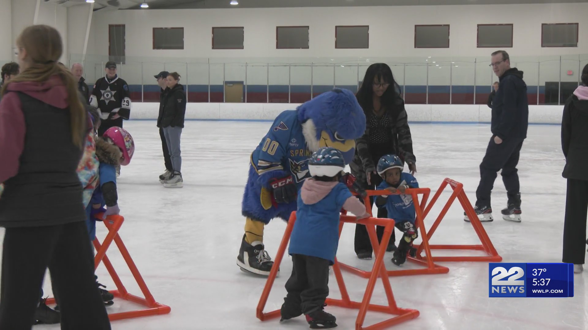 Springfield Thunderbirds host preschool winter skating event